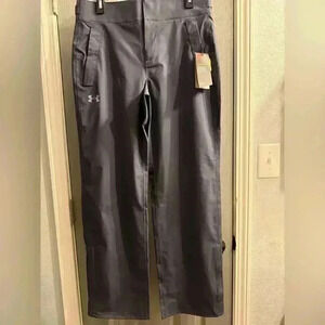 Mens Under Armour Loose Waterproof Storm Pants in dark gray NWT Size Small